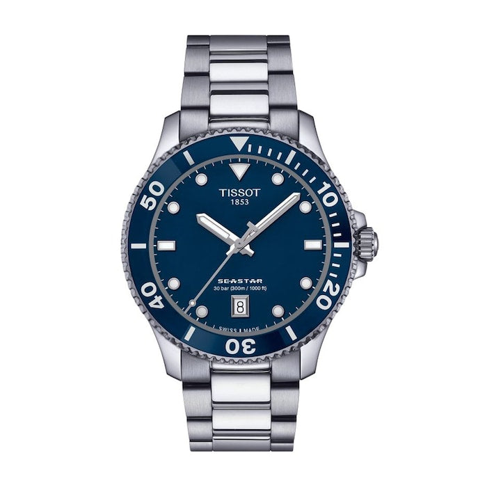 Seastar 1000 40mm Mens Watch Blue