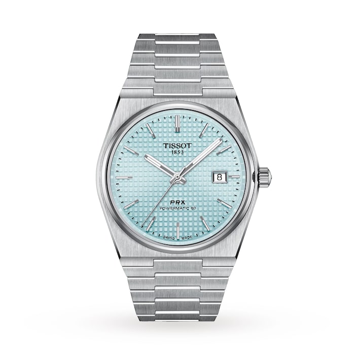 T-Classic PRX Powermatic 80 40mm Mens Watch Light Blue