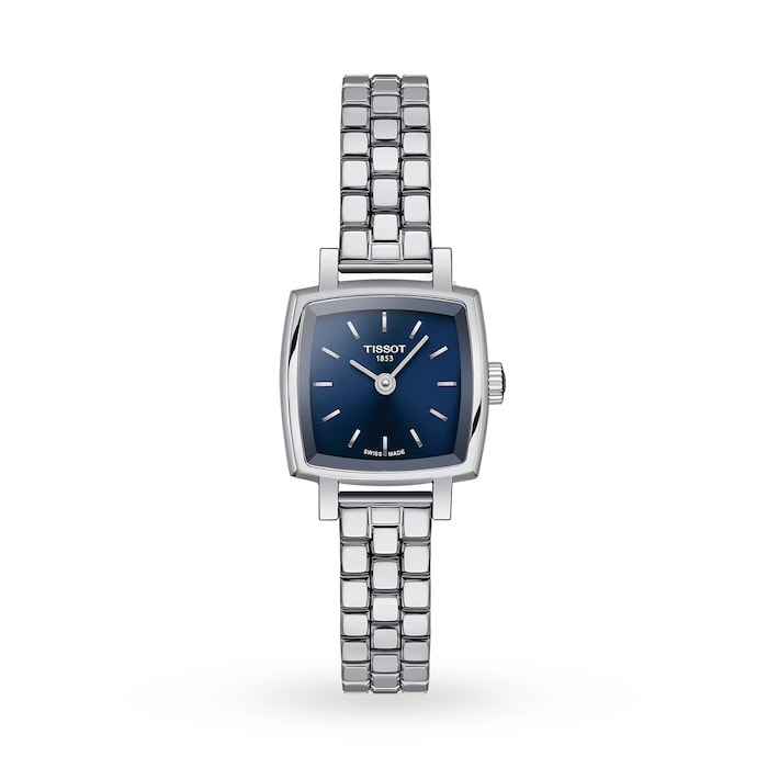 Lovely Square Quartz 20mm Ladies Watch Blue
