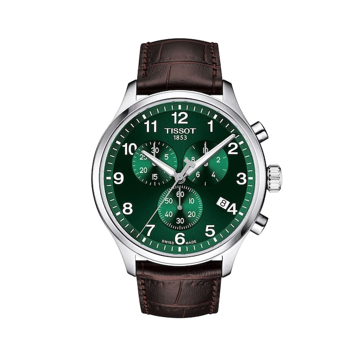 Chrono XL Classic 45mm Mens Watch Green