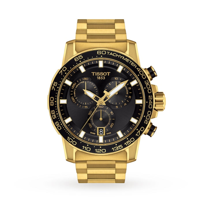 Supersports Quartz 45.5mm Mens Watch Black