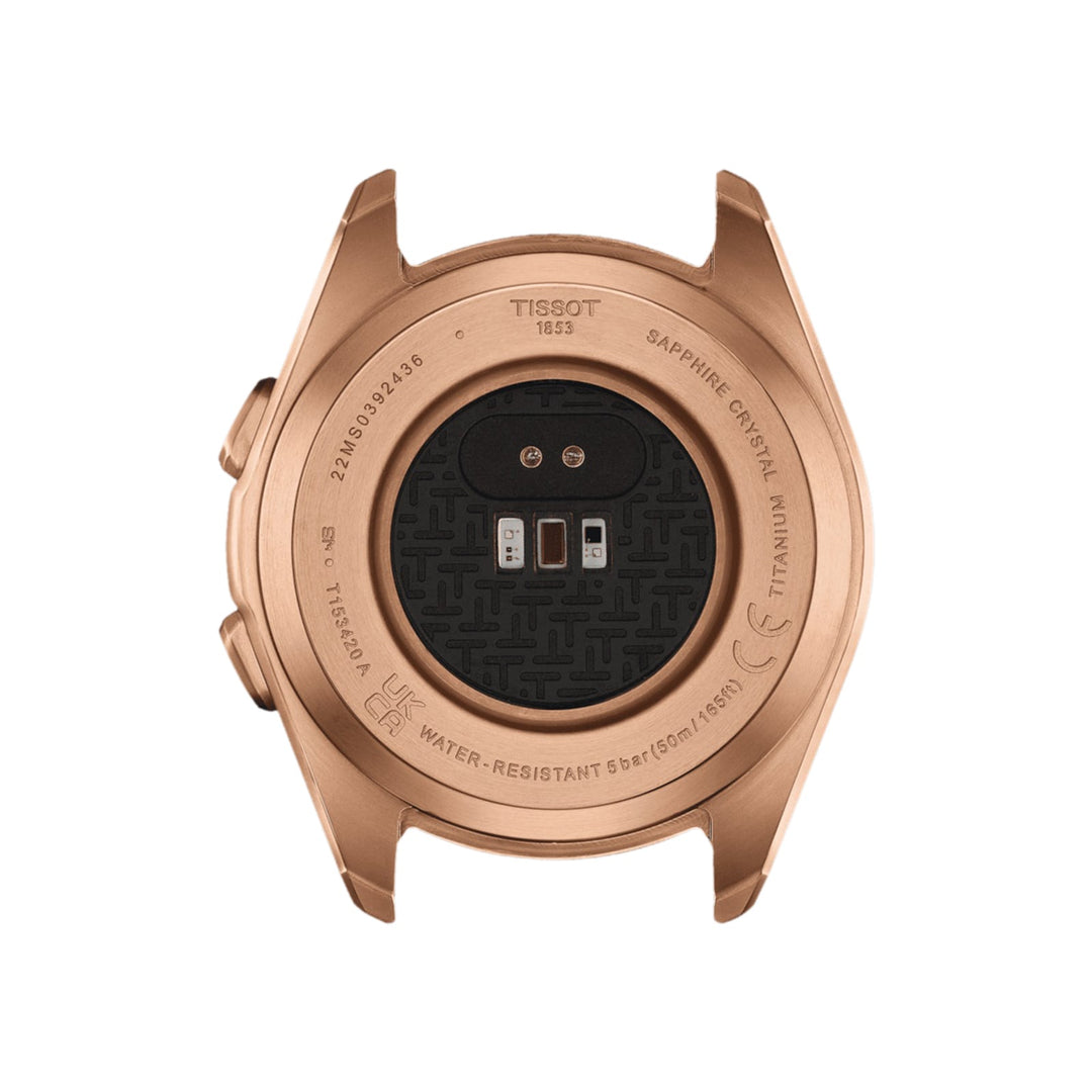 Tissot T-Touch Connect Sport 44mm Unisex Watch Black With Silicone Strap