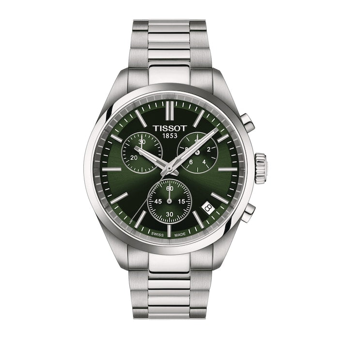 PR 100 Chronograph 40mm Mens Watch Green