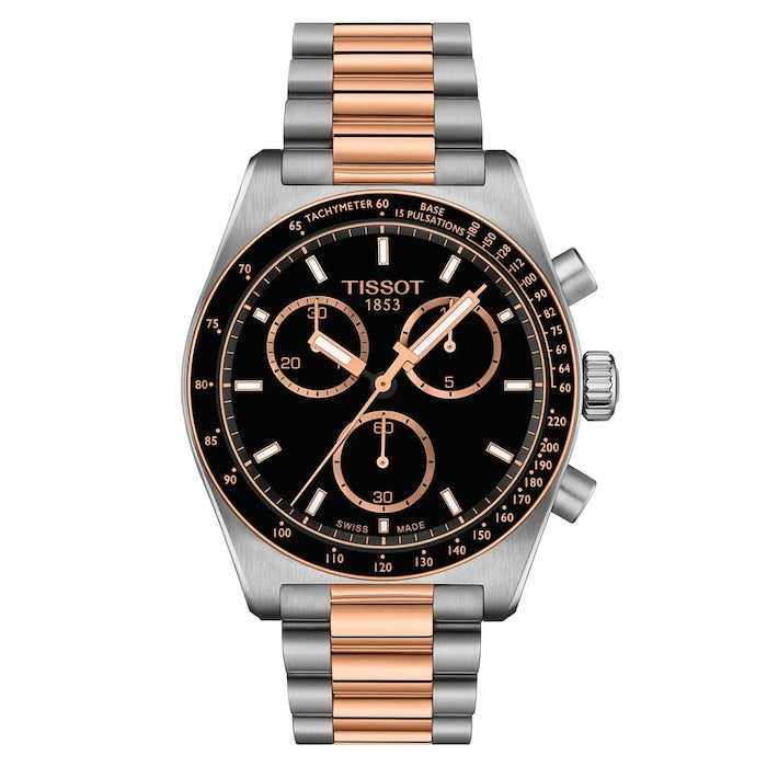 PR516 Quartz Chronograph 40mm Mens Watch Black