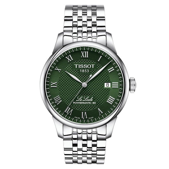 T-Classic Le Locle 39mm Mens  Watch Green