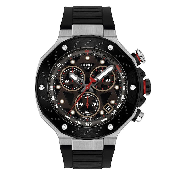 T-Race MotoGP Quartz Chronograph 2025 Limited Edition 45mm Mens Watch Grey
