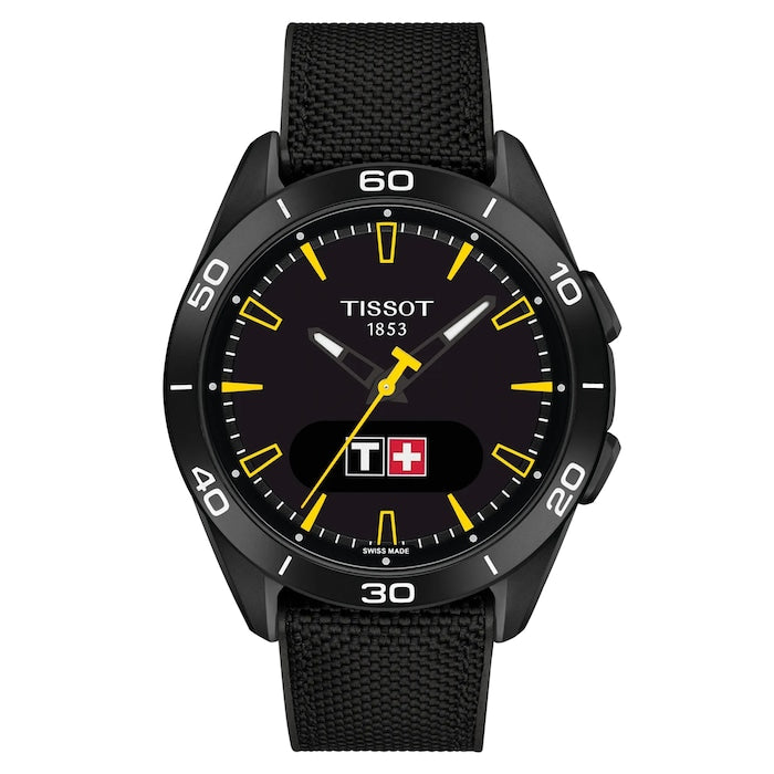 T-Touch Connect Sport 44mm Mens Watch Black