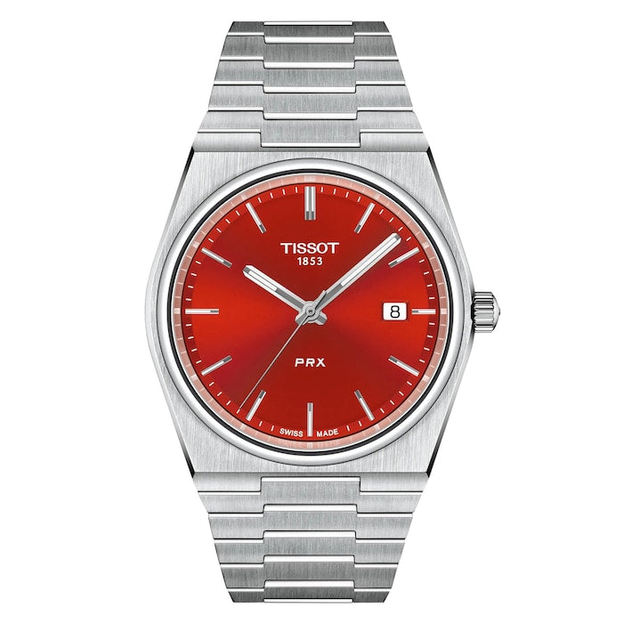 PRX Quartz 40mm Mens Watch Red
