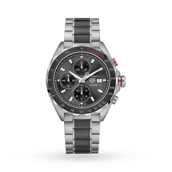 Formula 1 Calibre 16 44mm Automatic Chronograph Mens Watch
