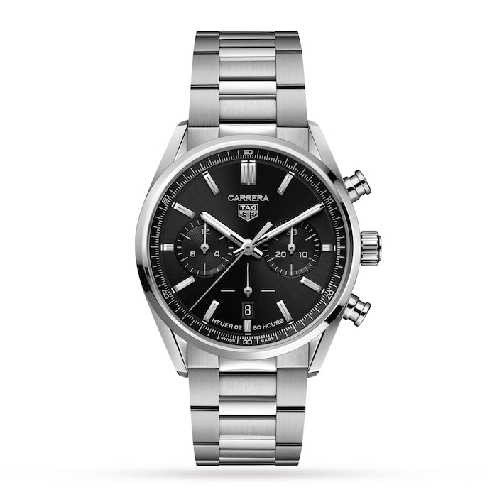Carrera Calibre Heuer 02 Chronograph 42mm Mens Watch
