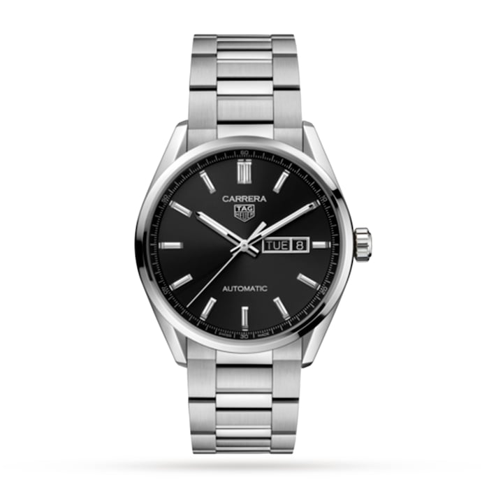 Carrera Three-Hand 41mm Automatic Mens Watch