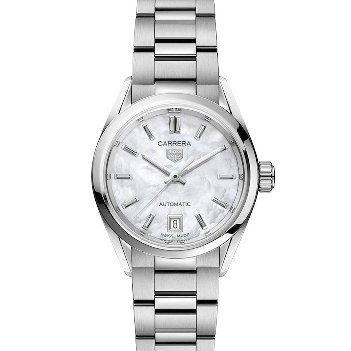 Carrera Three-Hand 29mm Automatic Ladies Watch