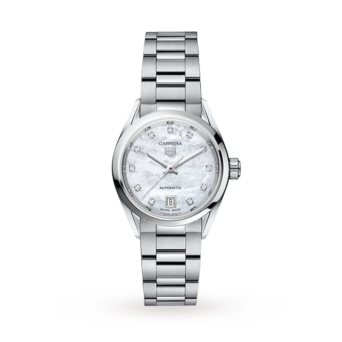 Carrera Three-Hand 29mm Automatic Ladies Watch