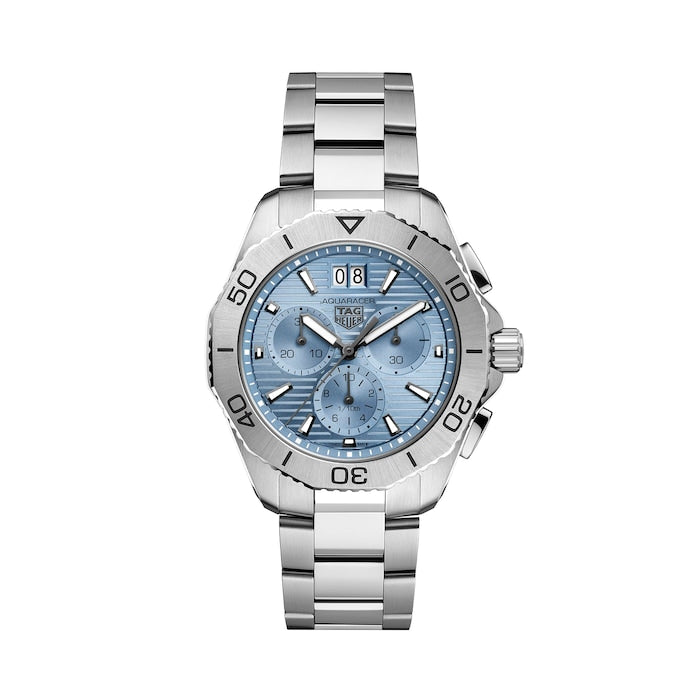 Aquaracer Chronograph 40mm Mens Watch Blue