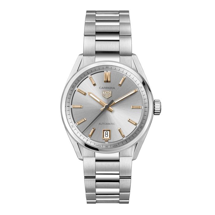 Carrera Date 36mm Unisex Watch Silver