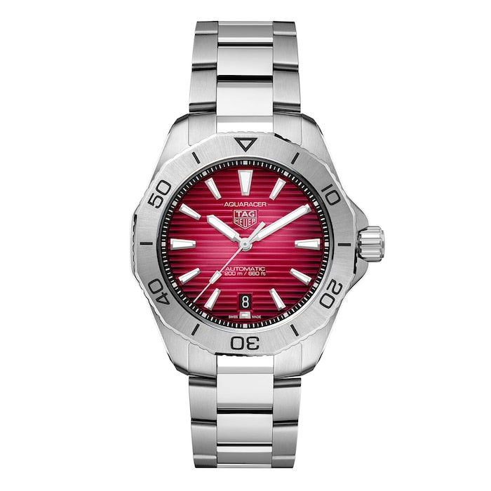 Aquaracer Professional 200 40mm Mens Watch Red