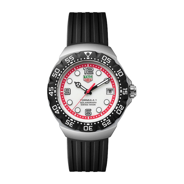Formula 1 Solargraph Limited Edition 38mm Mens Watch White