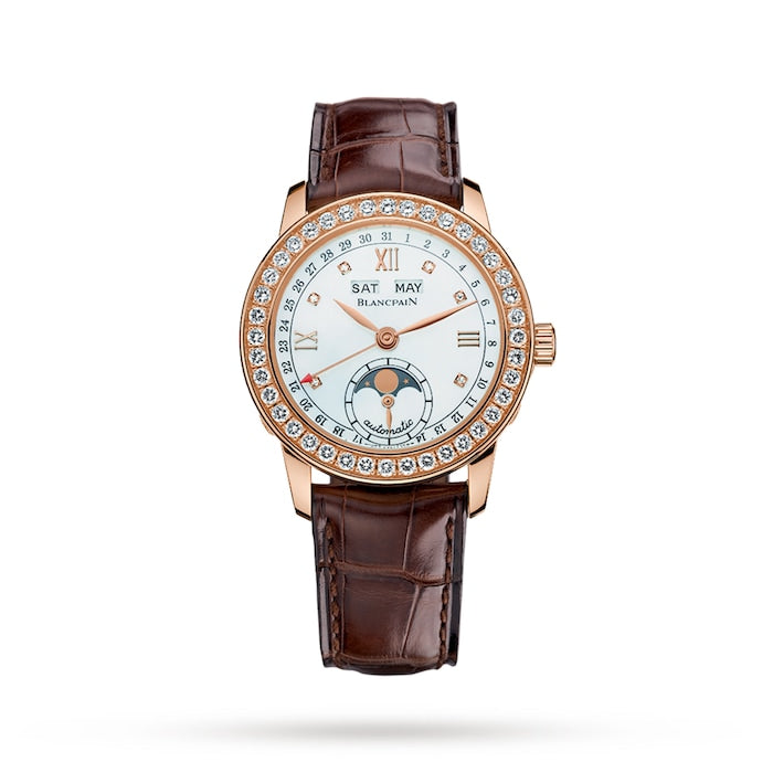 Ladybird Quantieme Complet 34mm Ladies Watch Mother Of Pearl