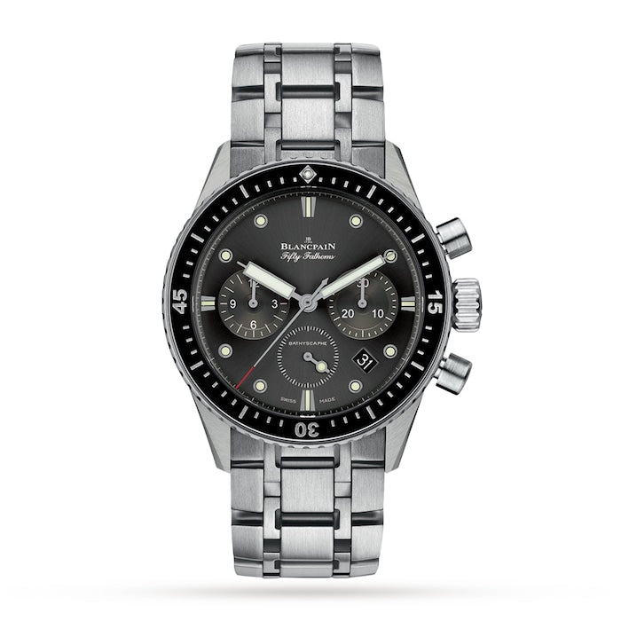 Fifty Fathoms Bathyscaphe Chronographe Flyback 43.5mm Mens Watch