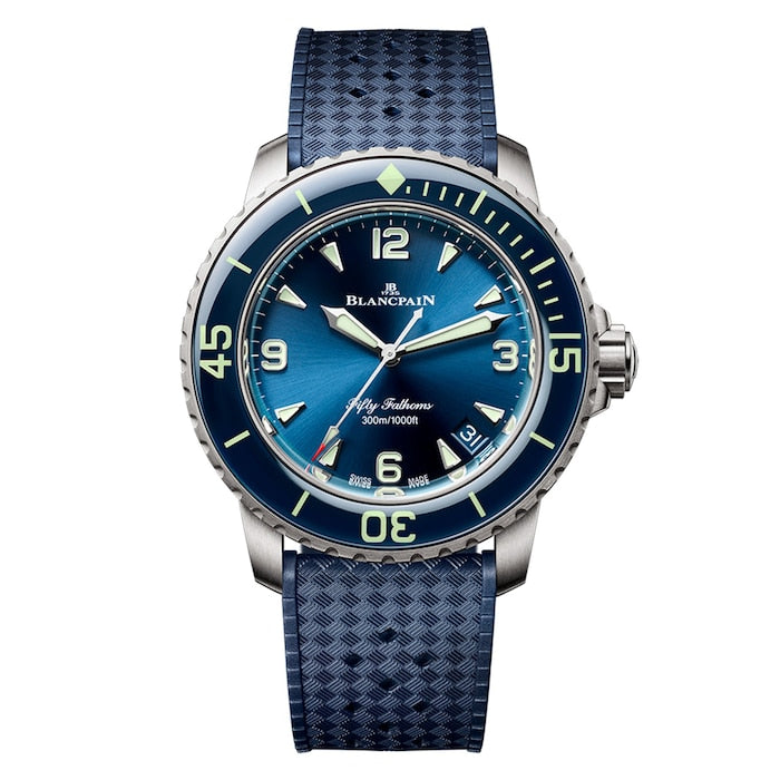 Fifty Fathoms Automatique 42.3mm Mens Watch Blue