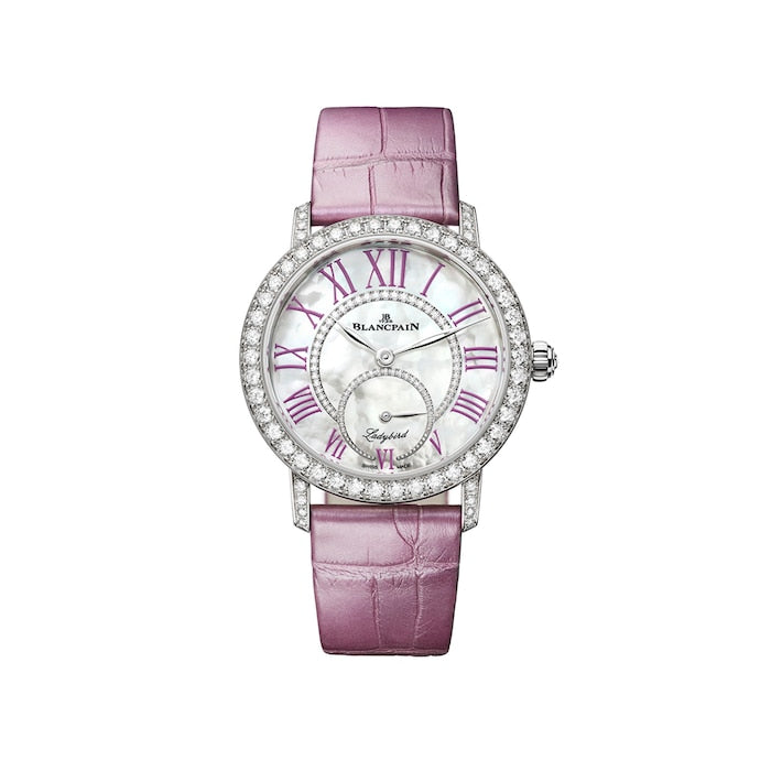 Ladybird Colours 34.9mm 18ct White Gold Ladies Watch Lilac