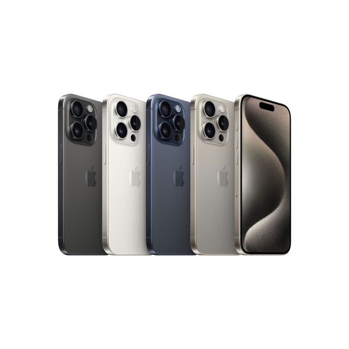 Apple iPhone 15 Pro 512GB Sim Free Mobile Phone in White Titanium, MTV83ZD/A