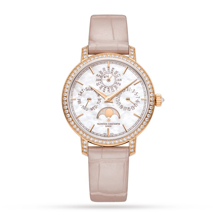 Traditionelle Perpetual Calendar Ultra-Thin 36.5mm Pink Gold
