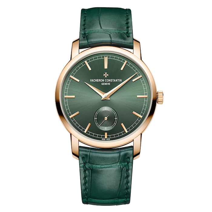 Traditionnelle Manual-Winding 38mm Pink Gold Watch