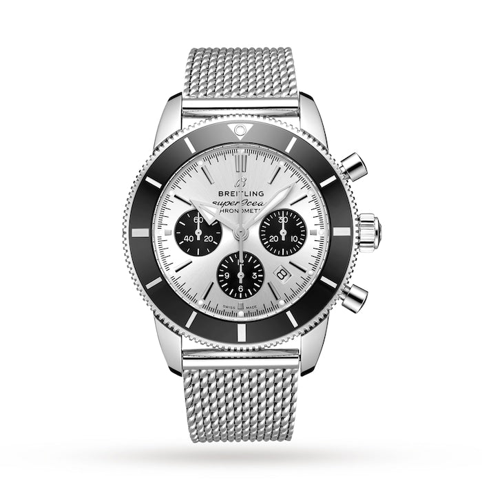 Superocean Heritage B01 Chronograph 44 Stainless Steel Watch