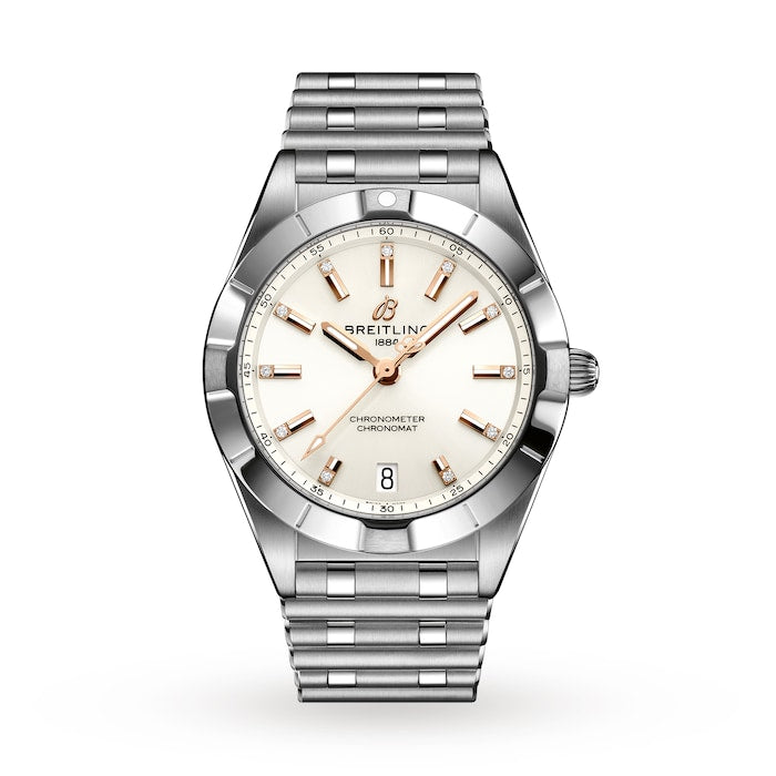 Chronomat 32 Stainless Steel - White Watch