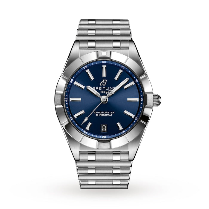 Chronomat 32 Stainless Steel - Blue Watch