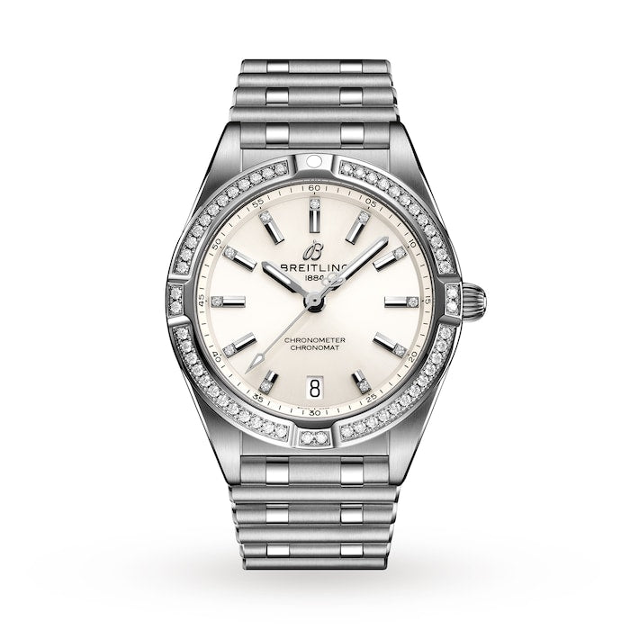 Chronomat 32 Stainless Steel (gem-set) Watch