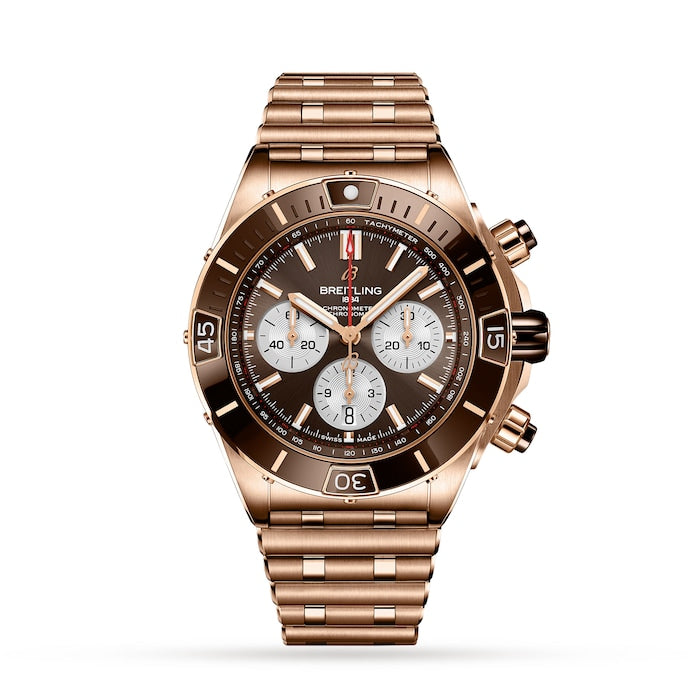 Super Chronomat B01 44 18k Red Gold Watch