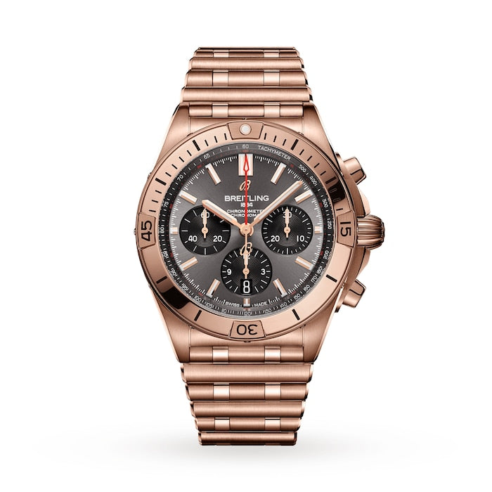 Chronomat B01 42 18k Red Gold Watch