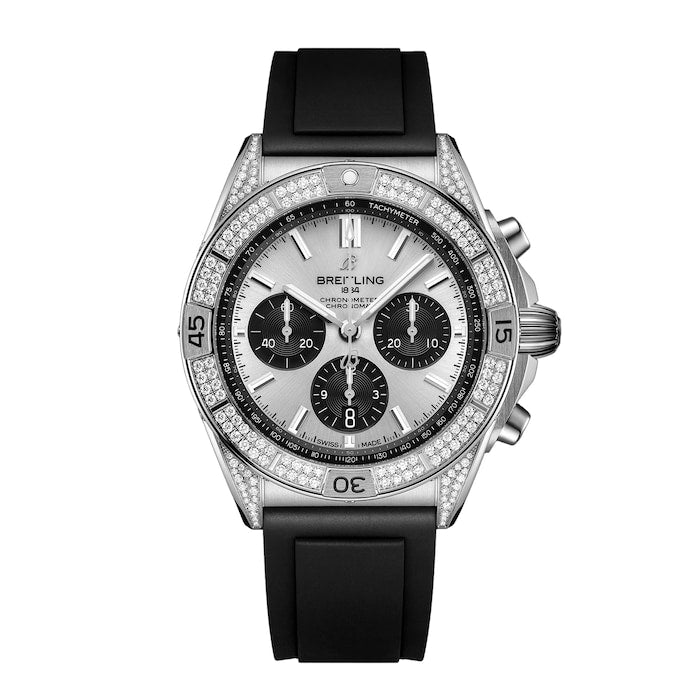 Chronomat B01 42mm Mens Watch Silver