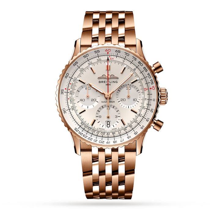 Navitimer B01 Chronograph 41 18k Red Gold Watch