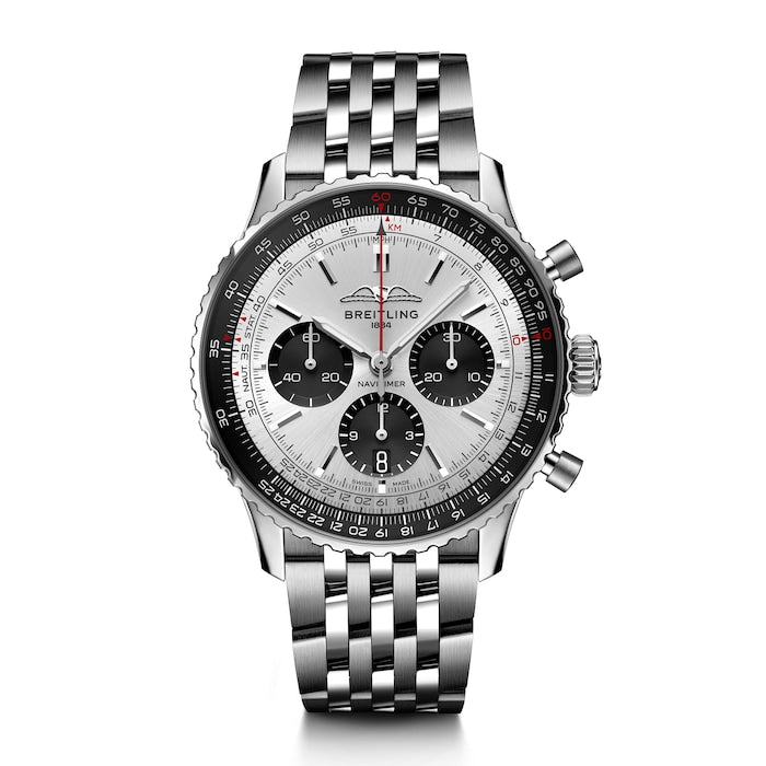 Navitimer B01 Chronograph 43 Silver Watch