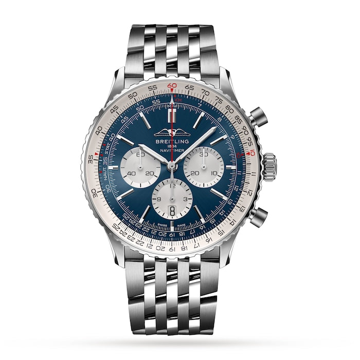 Navitimer B01 Chronograph 46 Stainless Steel Watch
