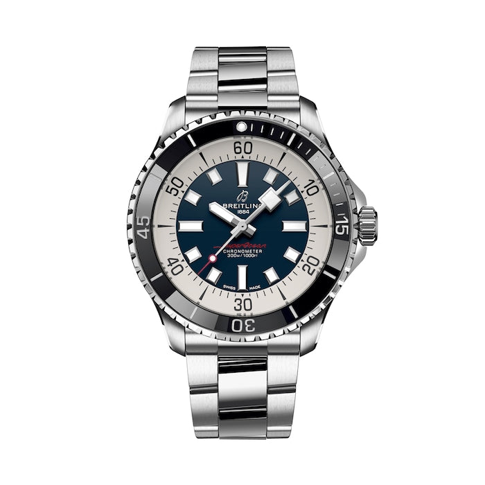 Superocean Automatic 44 Stainless Steel - Blue Watch