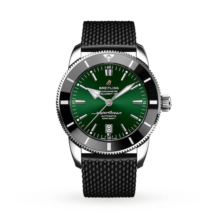 Superocean Heritage B20 Automatic 46 Stainless Steel Rubber Strap Watch