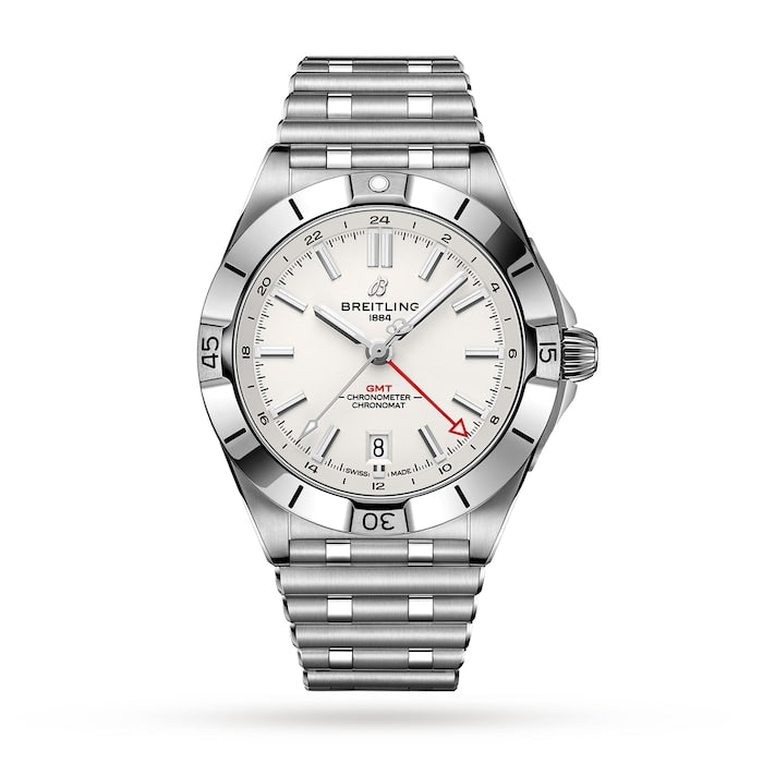 Chronomat Automatic GMT 40 White Dial Watch