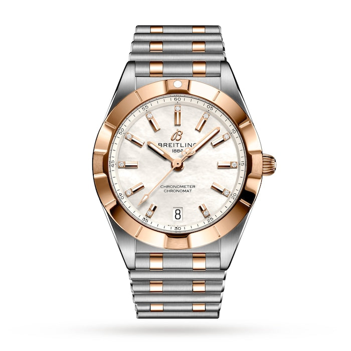 Chronomat 32 Stainless Steel & 18k Red Gold Watch