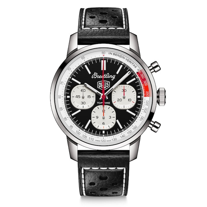 Top Time B01 Deus 41mm Mens Watch Leather
