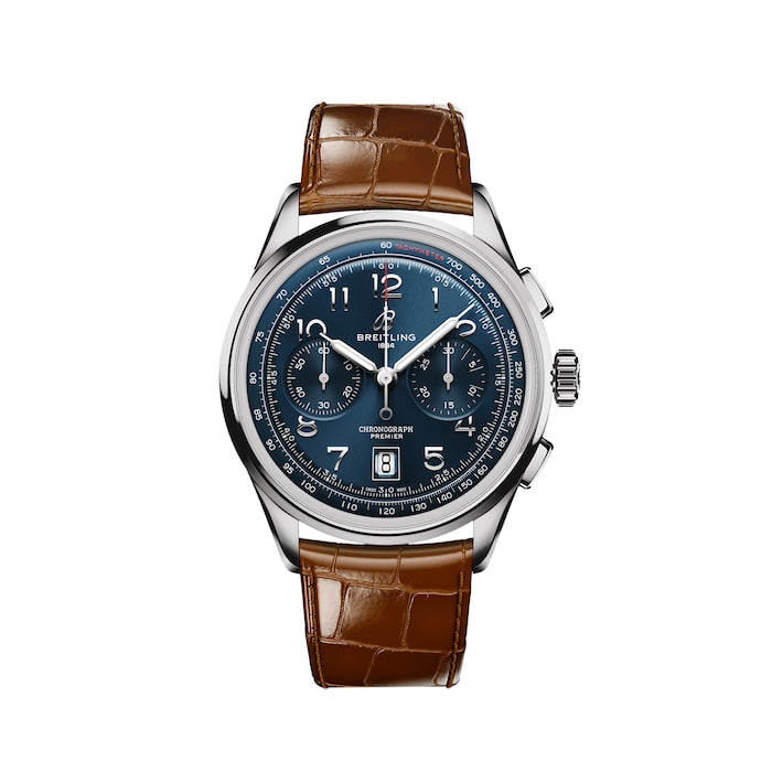 Premier B01 Chronograph 42mm Mens Watch Blue