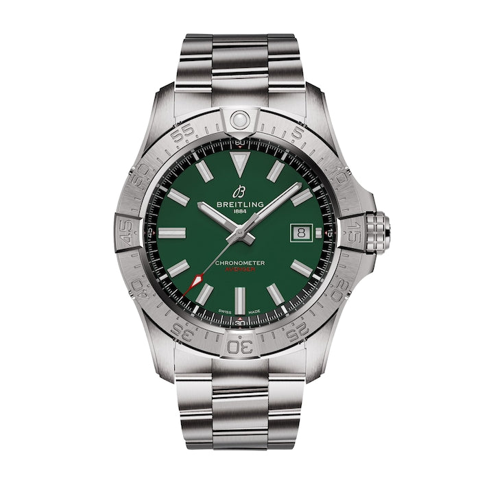 Avenger Automatic 42mm Mens Watch Green Stainless Steel