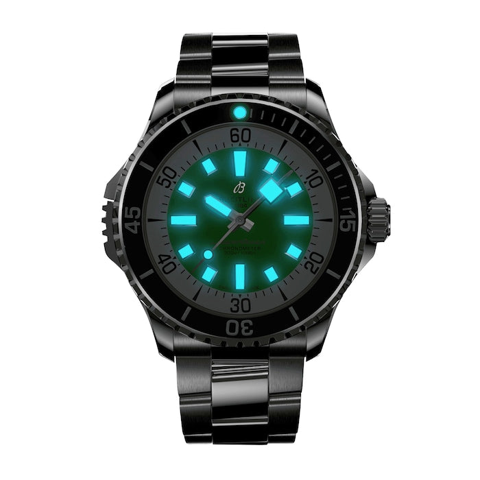 Breitling Automatic 46mm Men’s Watch with Yellow Material Dial, Stainless Steel Case & Bracelet, 300m Water Resistant / A173781A1I1A1