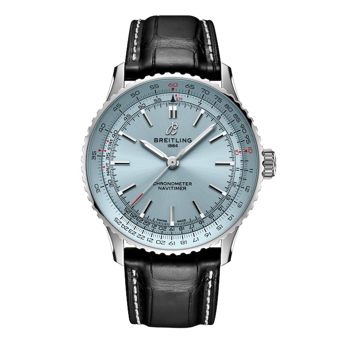 Navitimer Automatic 41mm Mens Watch Light Blue