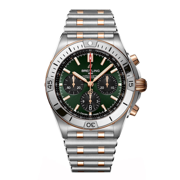 Chronomat B01 Chronograph 42mm Mens Watch Green