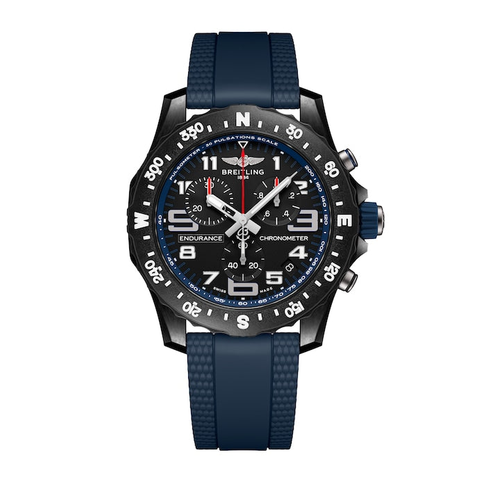 Endurance Pro 44mm Unisex Watch Navy Rubber