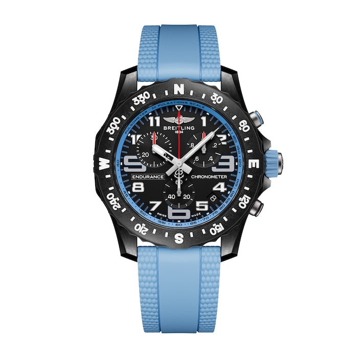 Endurance Pro 44mm Unisex Watch Blue Rubber